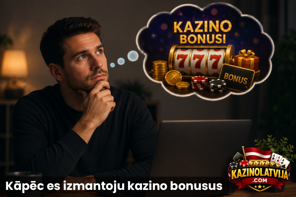 Kazino bonusu izvēle