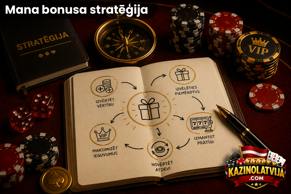 Kazino bonusu stratēģija